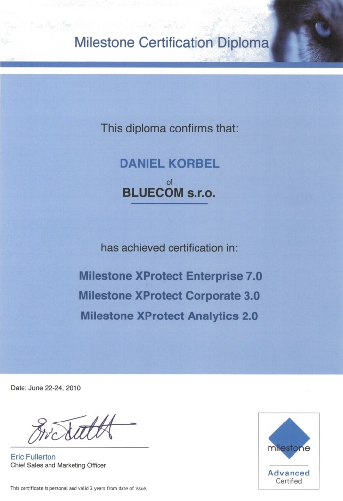 Certifikát 06