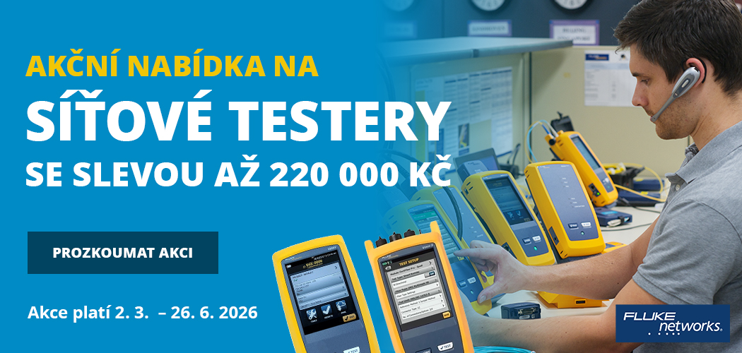 Banner - Akční nabídka na síťové testery