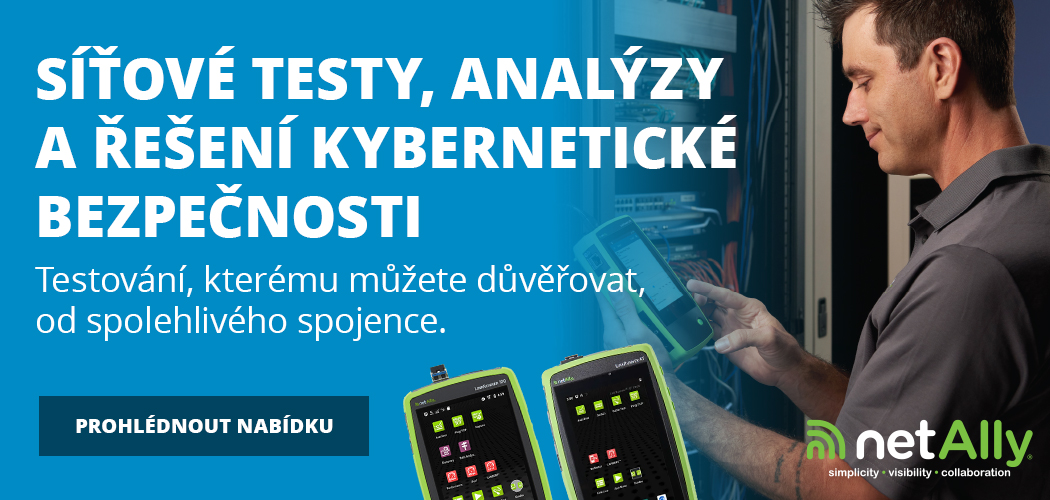 Banner - Síťové testy, analýzy a řešení kybernetické bezpečnosti