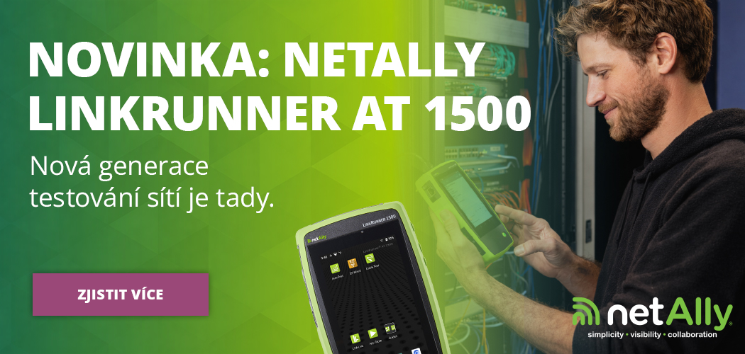 Banner - Novinka - NetAlly LinkRunnerAT-1500