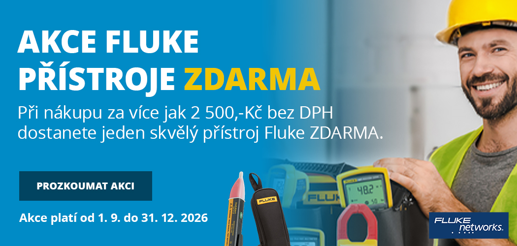 Banner - Kupte si přístroj Fluke a získejte odměnu!