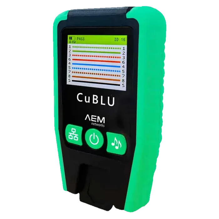 CuBLU-I Entry-level tester kabeláže