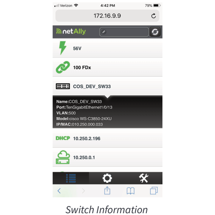 NetAlly LinkSprinter kapesní síťový tester