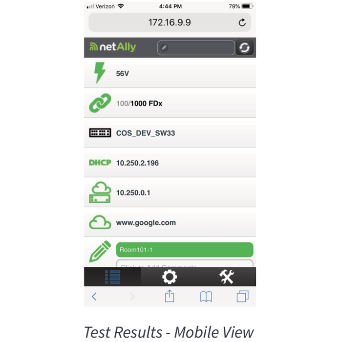 NetAlly LinkSprinter kapesní síťový tester