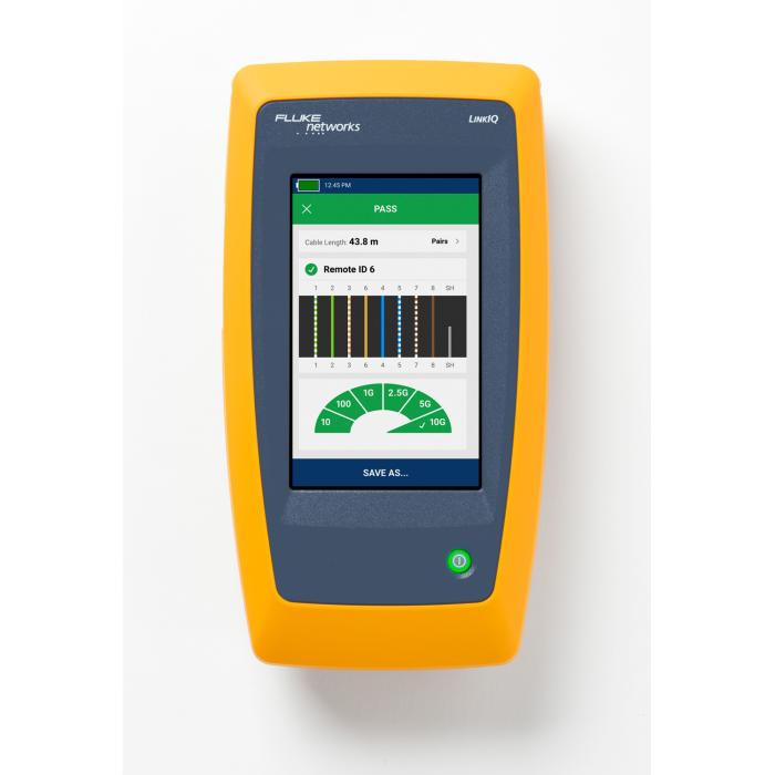 Fluke Networks LinkIQ DUO Ethernet a Wi-Fi tester LIQ-DUO-H6-EU KIT